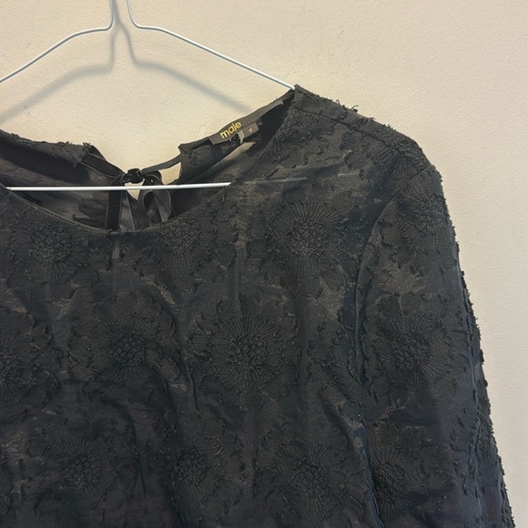 Maje | Floral Embroidered Blouse - Picture 3 of 5